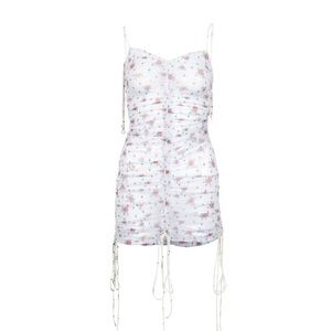 FOR LOVE AND LEMONS PURE LINDA RUCHED COVER UP